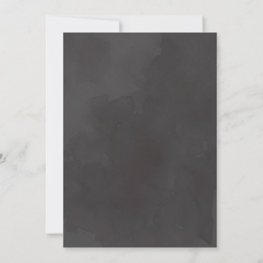 フレモダンームの春さくらんぼが咲く結婚 招待状 (裏面)