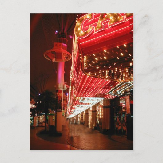 フレモントラスベガスポストカード ポストカード (正面)