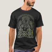 フレヤ女神フレヤバイキングノース神話 Tシャツ (正面)