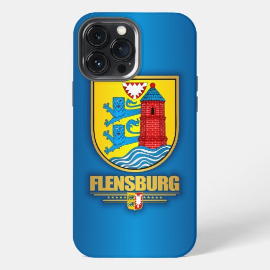 "フレンスブルク" ファッション iPhoneケース (裏面)