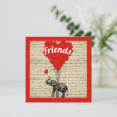 フレンズおもしろいロマンチックなバレンタイン カード (スタンド正面)