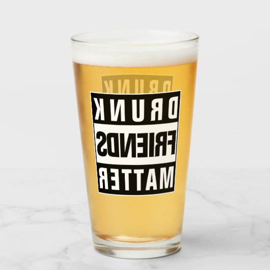 フレンズおもしろい飲引用文 タンブラーグラス (ドリンク正面)