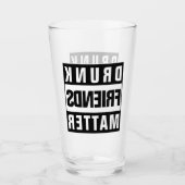 フレンズおもしろい飲引用文 タンブラーグラス (正面)