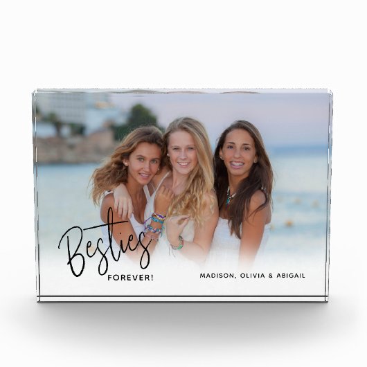 フレンズが永遠に横向きの写真を撮る フォトブロック (正面)