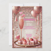 フレンズきらめくガレンティーヌデイデザートパーティー 招待状 (正面)