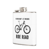 フレンズはフレンズをロード山に乗らせないバイクもしくは自転車に乗る人 フラスク (左)