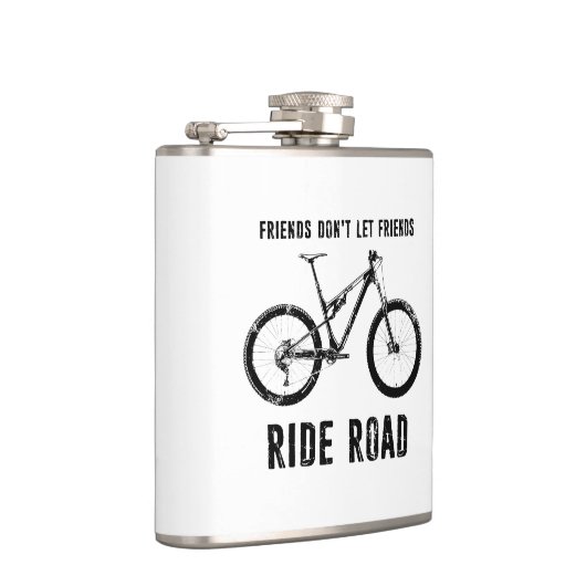 フレンズはフレンズをロード山に乗らせないバイクもしくは自転車に乗る人 フラスク (右)