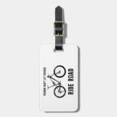 フレンズはフレンズをロード山に乗らせないバイクもしくは自転車に乗る人 ラゲッジタグ (正面縦)