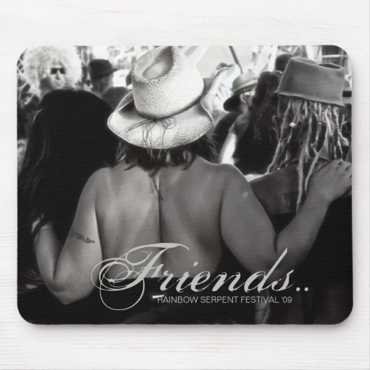 フレンズアットレインボーセルペント09マウスパッド マウスパッド (正面)