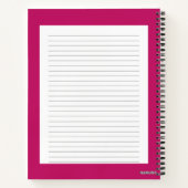 フレンズインスパイアフォトノートブックHAMbWG ノートブック (裏面)