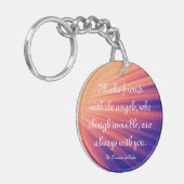 フレンズウィズザエンゼルスセントフランシス引用文 キーホルダー (正面左)