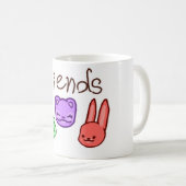 フレンズカラフル動物マグ コーヒーマグカップ (正面右)