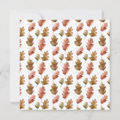 フレンズギビング・サンクスギビング・パーティーのご招待 シーズンカード (裏面)