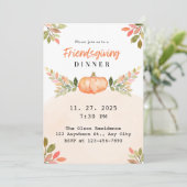 フレンズギビング 招待状 (スタンド正面)