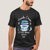 フレンズクルーズLet's Making Memories & 名前をカスタムする Tシャツ (正面)