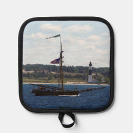 フレンズグッドウィズビッグセーブルライトハウスポットホルダー 鍋敷き