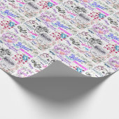 フレンズコラージュラッピング紙 ラッピングペーパー (角)