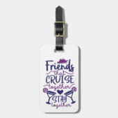 フレンズザクルーズトゥーズクルージングバケーション ラゲッジタグ (正面縦)