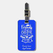 フレンズザクルーズトゥーズステイカスタムズ ラゲッジタグ (正面縦)