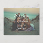 フレンズテーマ インビテーションポストカード (裏面)