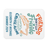 フレンズトリップクルージングクルーズキャビンドア マグネット (横)