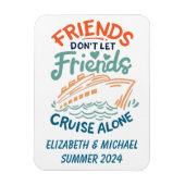 フレンズトリップクルージングクルーズキャビンドア マグネット (縦)