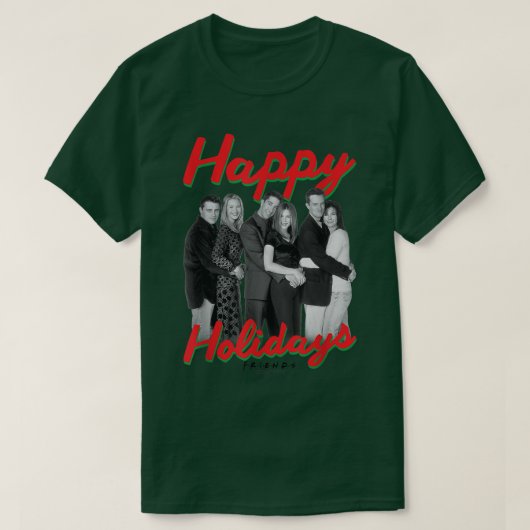 フレンズハッピーホリデイズグループ Tシャツ (デザイン正面)