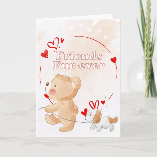 フレンズファーエバーホリデーカード シーズンカード (正面)