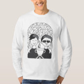 フレンズフォーエバーコーヒー Tシャツ (正面)