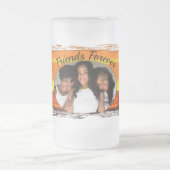 フレンズフォーエバーセイボートサンセット1300 フロストグラスビールジョッキ (中央)