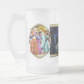 フレンズフォーエバーメキシコフェスティバルダンサー2549 フロストグラスビールジョッキ (左)