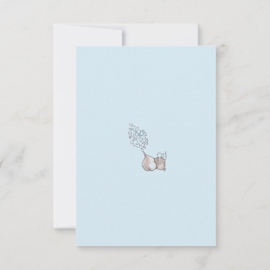 フレンズフォーエバー新生児発表 カード (裏面)