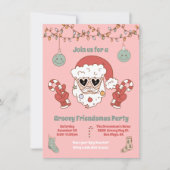 フレンズマス クリスマス ヒッピーパーティー 招待状 (正面)