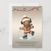 フレンズマス パーティー招待状 - 楽しくてフェスティブ 招待状 (裏面)