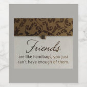 フレンズワインボトルラベル ワインラベル