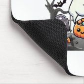 フレンズ不気味かわいいハロウィーン幽霊カボチャムーン マウスパッド (コーナー)