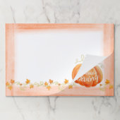 フレンズ与えのカボチャとつる植物水カラーアートパップ ペーパーパッド (折り畳み)