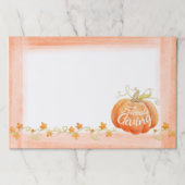 フレンズ与えのカボチャとつる植物水カラーアートパップ ペーパーパッド (正面)