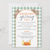 フレンズ与えズ2024, Thanksgiving Dinner 招待状 (正面)
