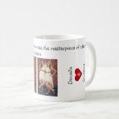 フレンズ引用文エマーソンBFFハート名可愛い写真 コーヒーマグカップ (正面右)