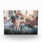 フレンズ引用文カスタムフォトミニマリスト フォトブロック (正面)