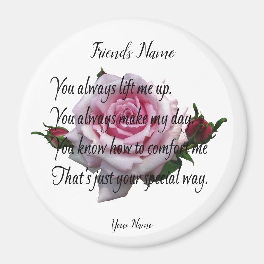 フレンズ引用文 マグネット (正面)