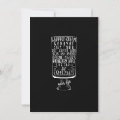 フレンズ感謝祭レイチェルの軽いホイップクリーム 招待状 (正面)