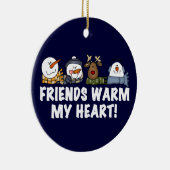 フレンズ暖かいマイハートキープサクオーナメント セラミックオーナメント (右)