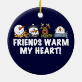 フレンズ暖かいマイハートキープサクオーナメント セラミックオーナメント (裏面)
