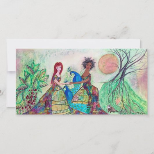 フレンズ最高のオリジナルアート カード (正面)