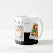 フレンズ最高のギフトBFFかわいいベスティフォトコラージュ コーヒーマグカップ (正面右)