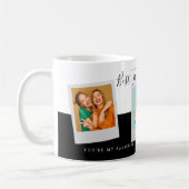 フレンズ最高のギフトBFFかわいいベスティフォトコラージュ コーヒーマグカップ (左)