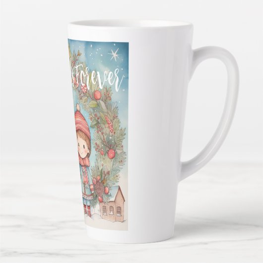 フレンズ最高のフォーエバークリスマス カフェラテマグ (右)