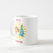 フレンズ最高のフォーエバータコ&ビール コーヒーマグカップ (正面左)